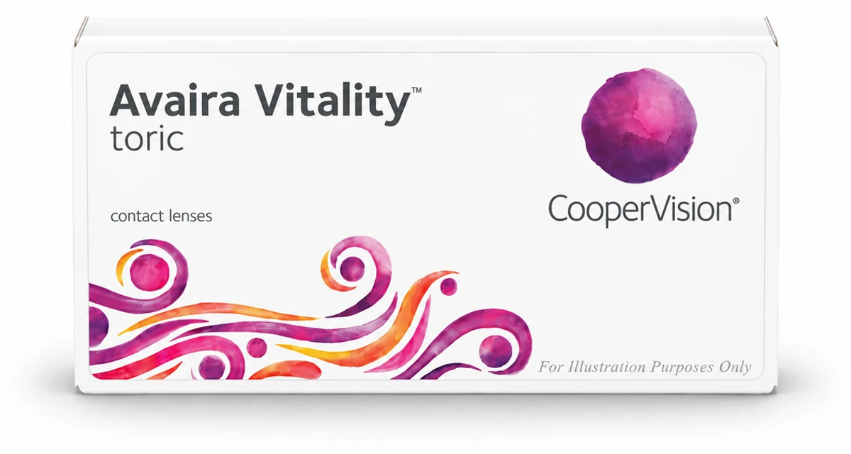 Avaira Vitality Toric, 6 linser