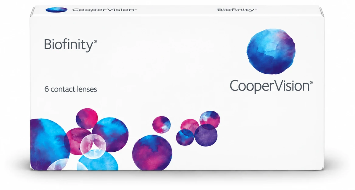 Biofinity, 6 linser