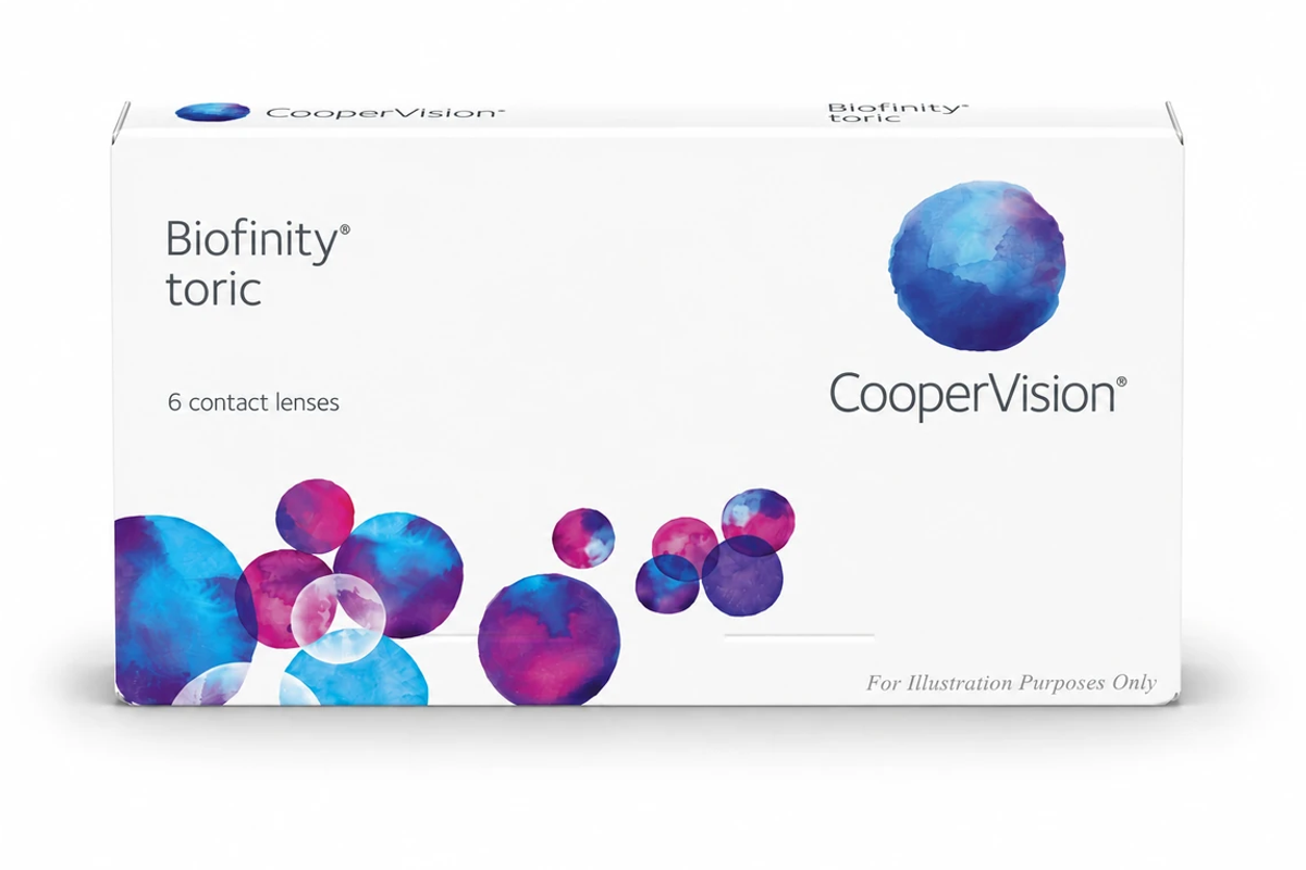 Biofinity Toric, 6 linser