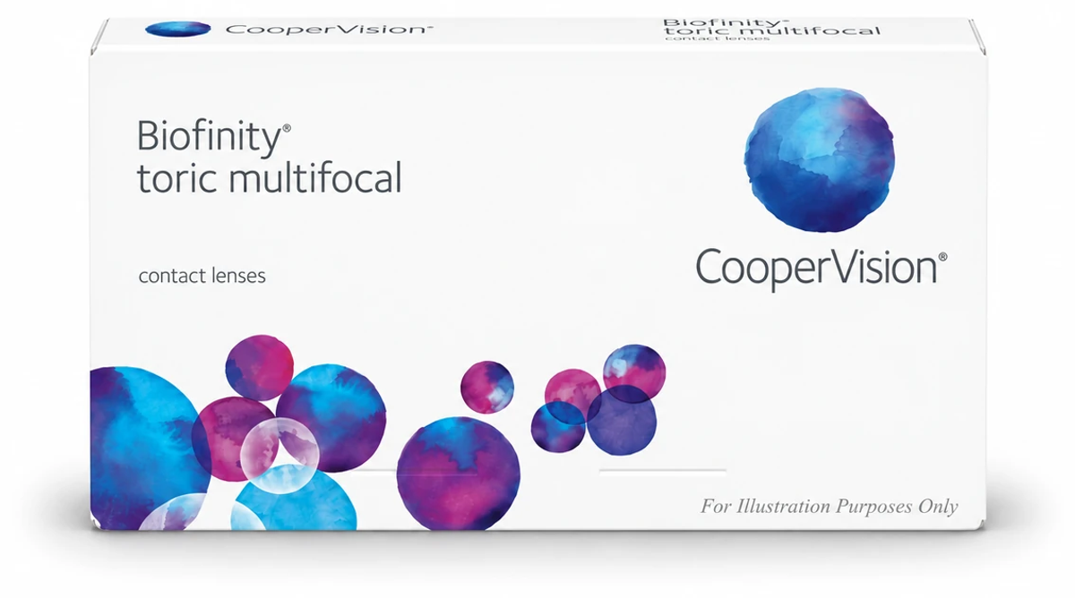 Biofinity Toric Multifocal D, 3 linser