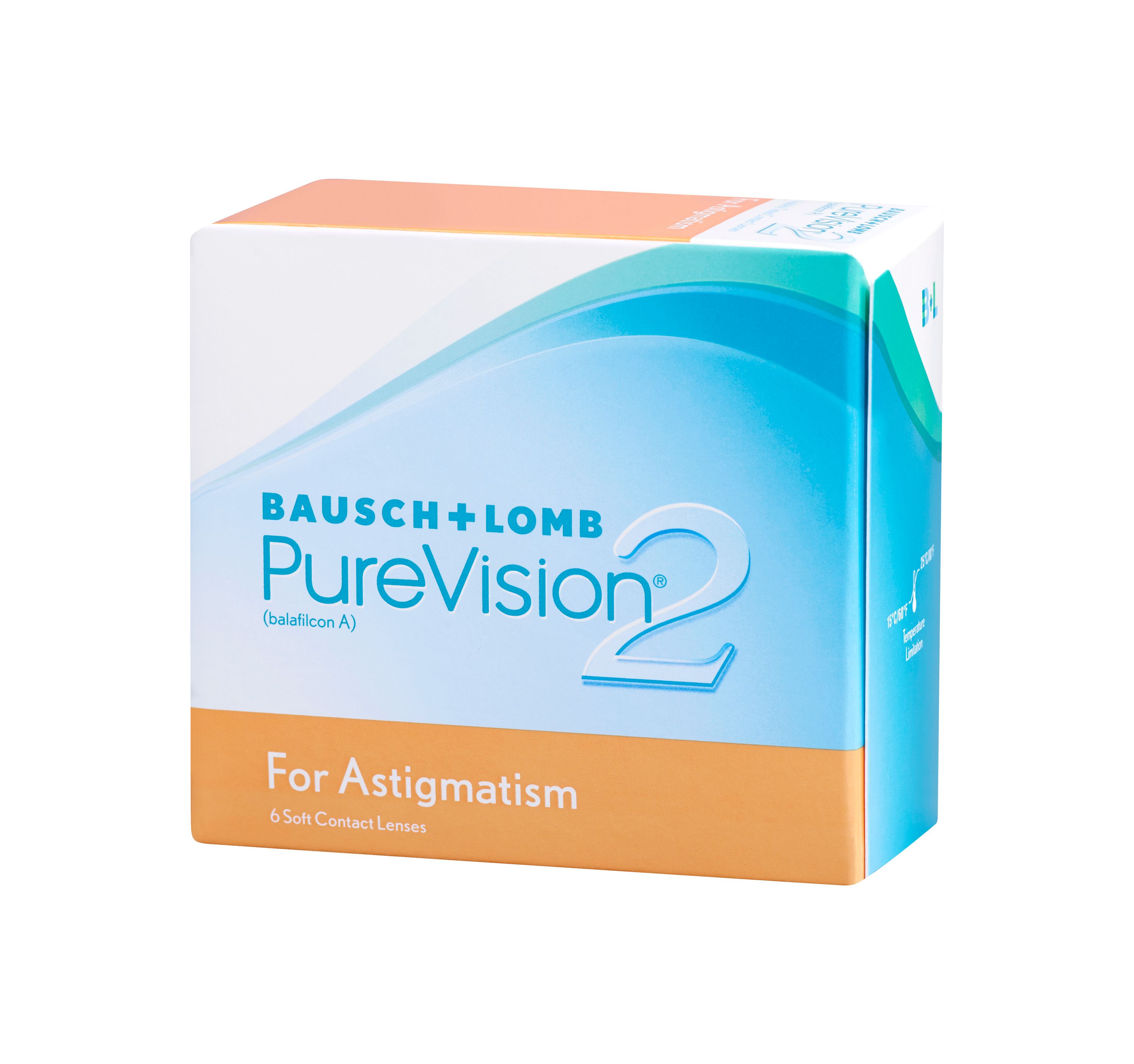 PureVision 2 HD for Astigmatisme, 6 linser