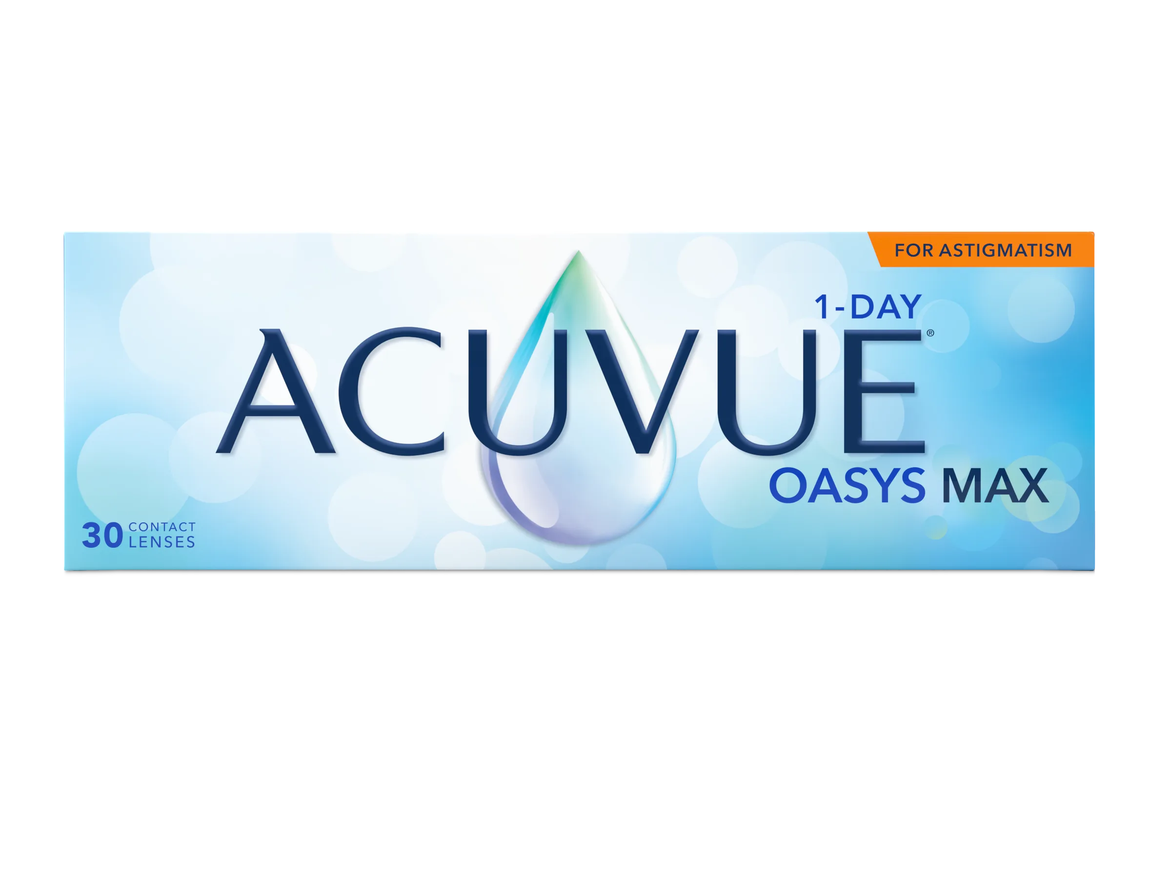 Acuvue Oasys Max 1-Day for Astigmatism, 30 linser